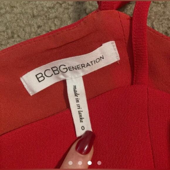 Red BCBGgeneration mini dress - Picture 2 of 3